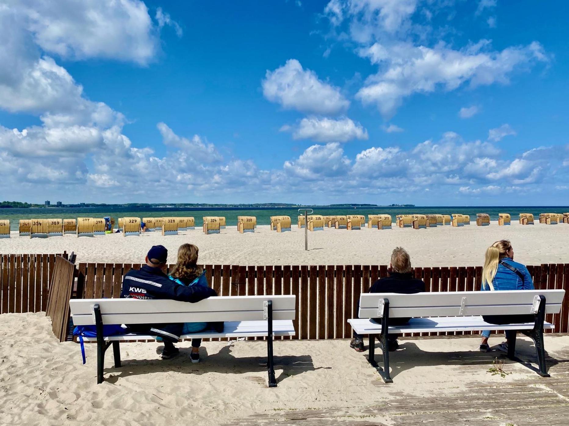 Haus Panorama Laboe Wohnung 5 Bagian luar foto